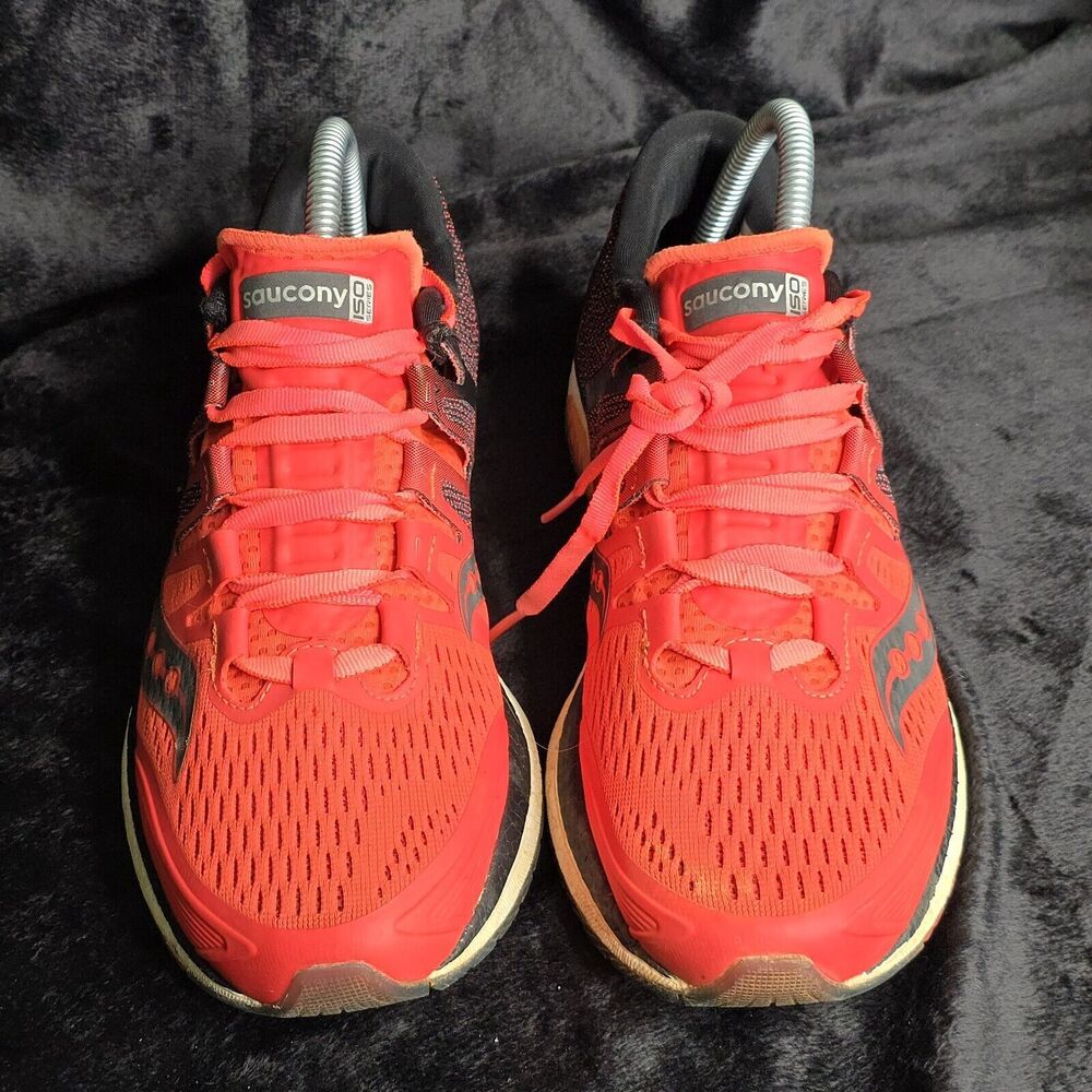 Saucony Womens Liberty ISO S10410-2 Red Running Shoes Sneakers Size 8.5 US M